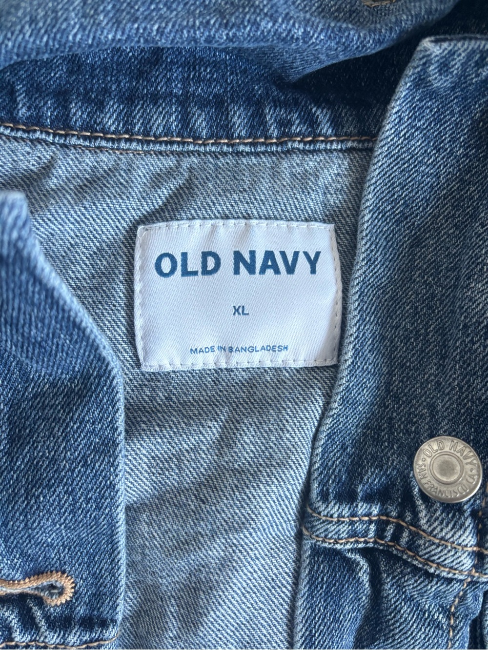Oversized Blue Denim Jacket - Picture 3 of 3